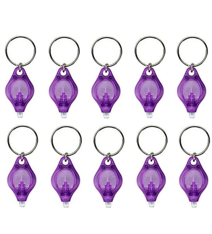 Onf3 - Mini Sleutelhanger Zaklamp - LED Licht - Compact en