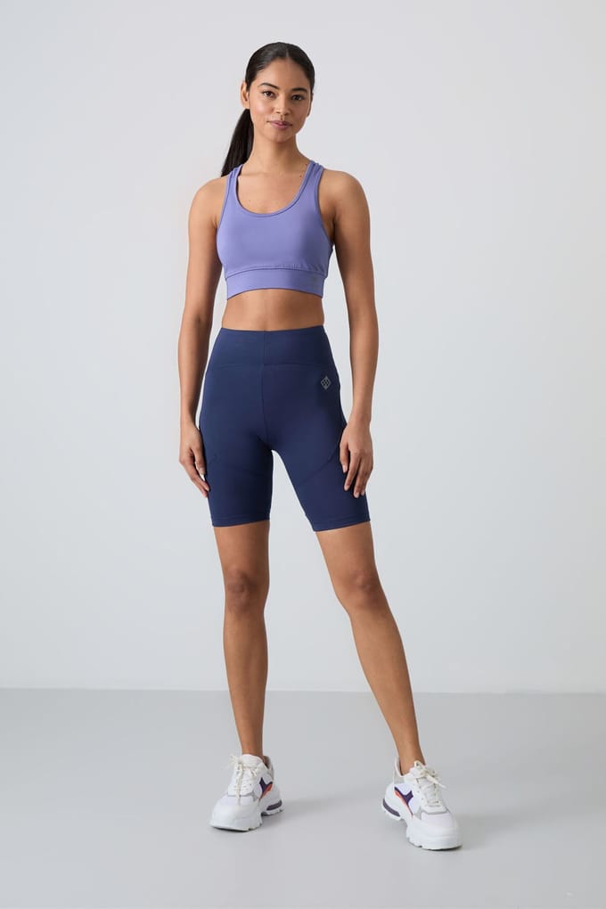 Korte Hoge Taille Gebreide Leggings