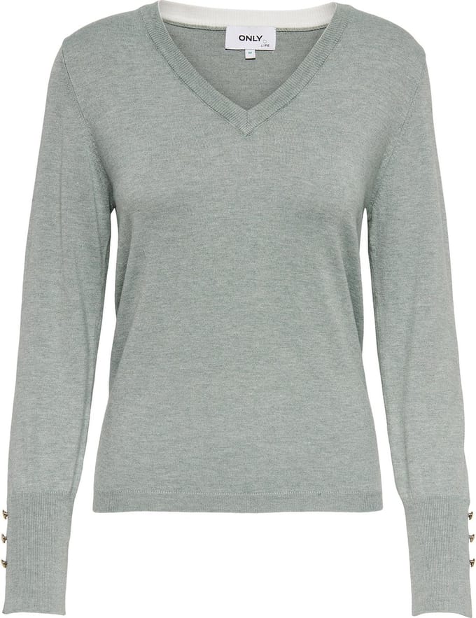 ONLY - Pull - Maat S - Vrouwen - Lily Pad - Viscose LENZING™ECOVERO™