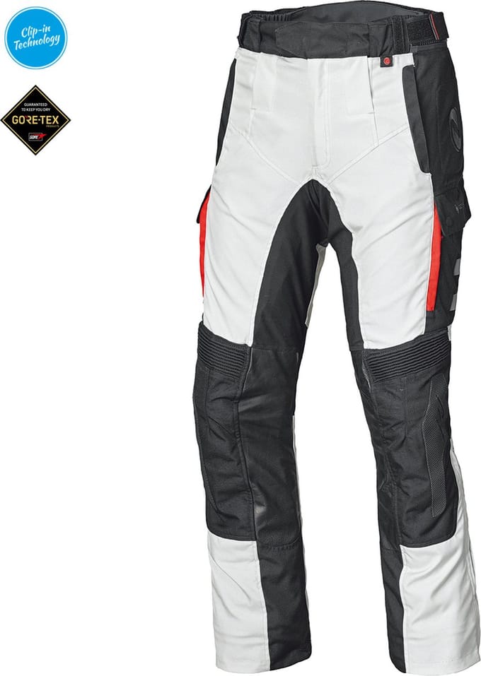 Held Torno Evo GTX Grijs Rood Textiele Motorbroek - Broek