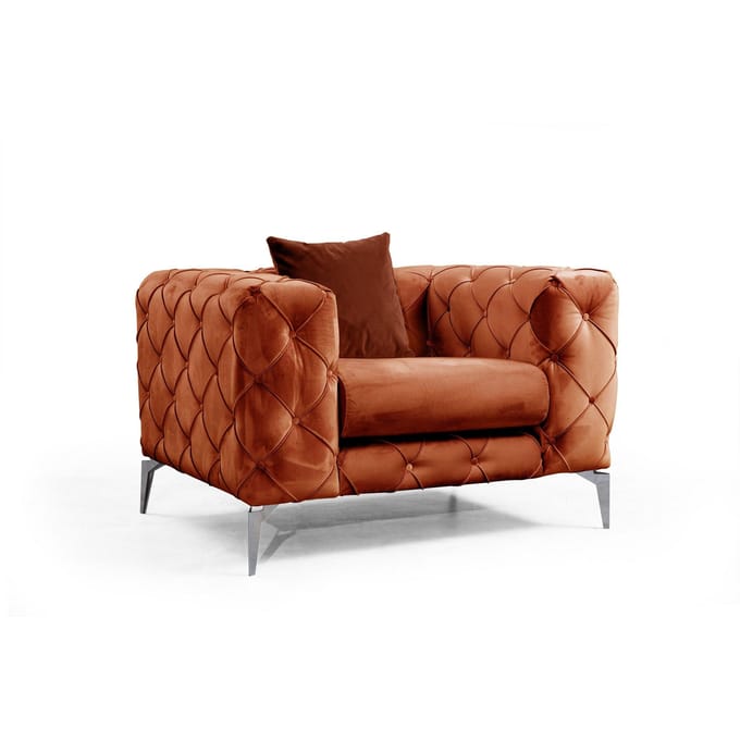 Fauteuil Como velvet | Atelier Del Sofa