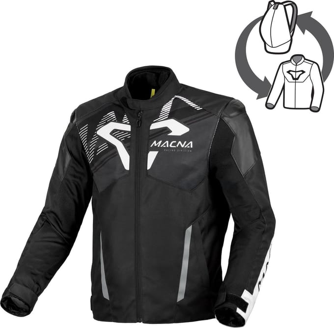 Macna Sevent waterdichte motorfiets textieljas -