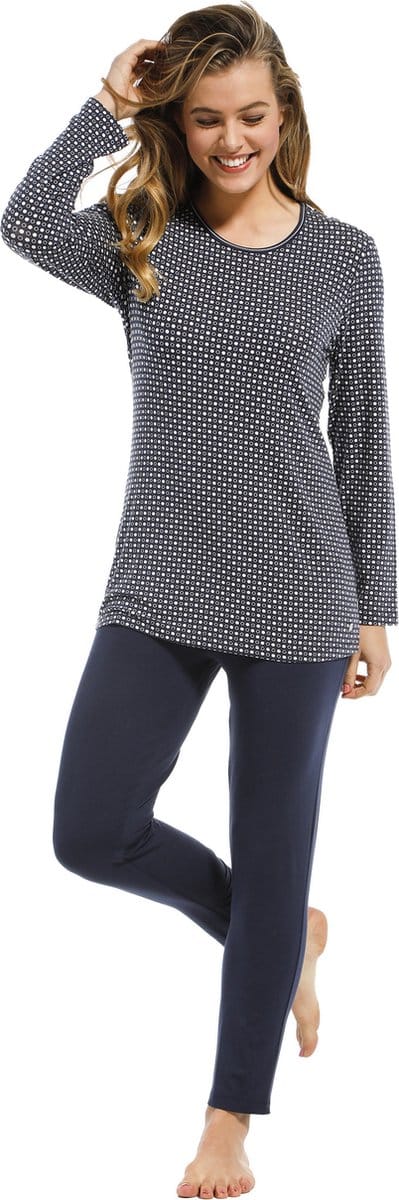 Pastunette – Monochrome – Pyjama – 25212-300-2 - Dark Blue - 42