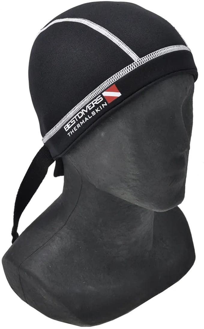 Best Divers 3 Mm Neoprene Muts Zwart L-XL