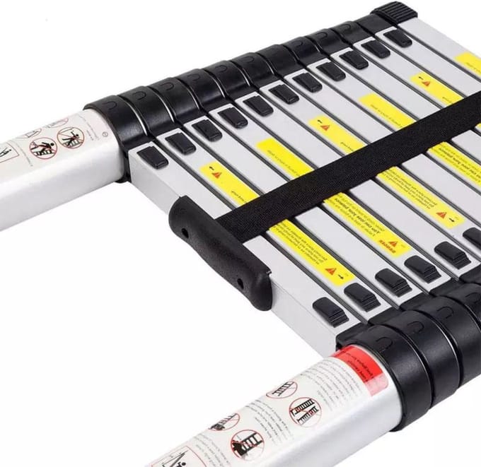 KraftWorld Topic Telescoopladder Met Soft Close Systeem