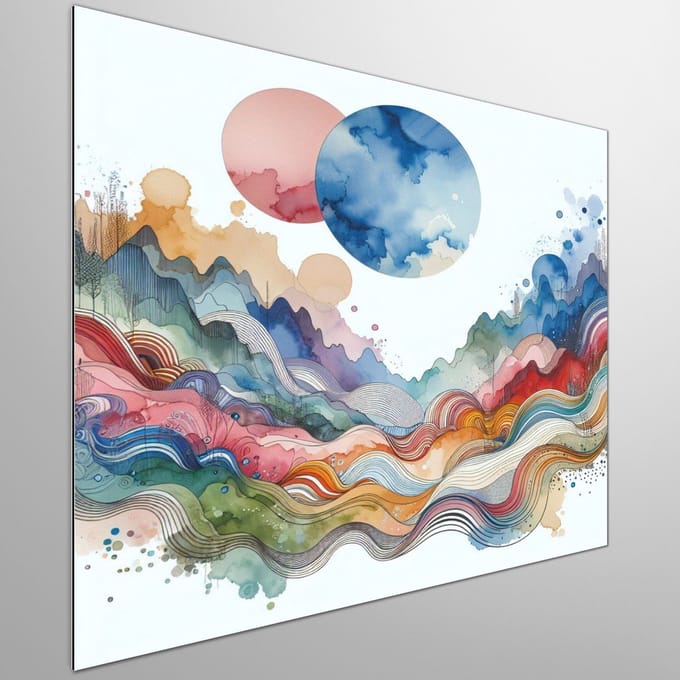 Kunstprint | Wanddecoratie | Dibond | 100 × 100 cm
