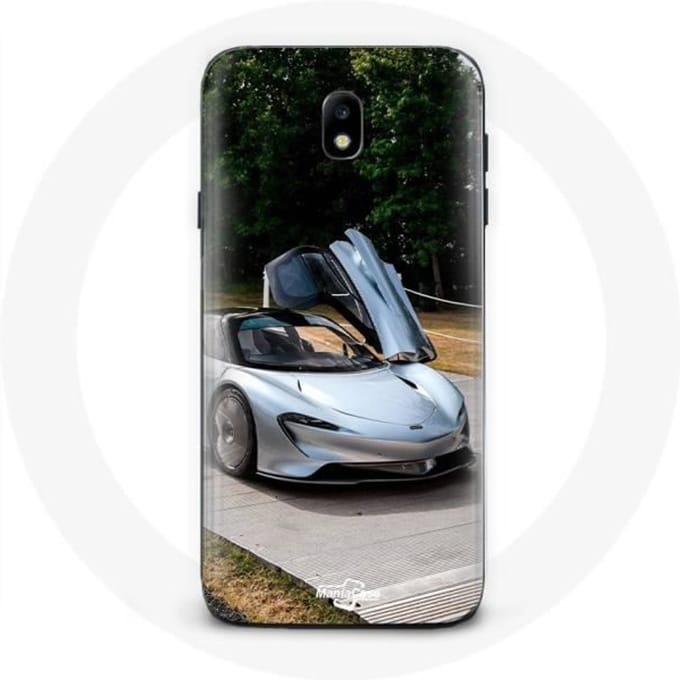 Samsung Galaxy J3 2017 Hoesje Formule 1 McLaren Car Grijs grijs