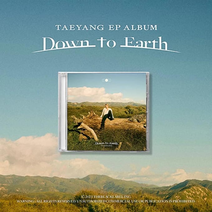 Album Bigbang TAEYANG Down to Earth EP