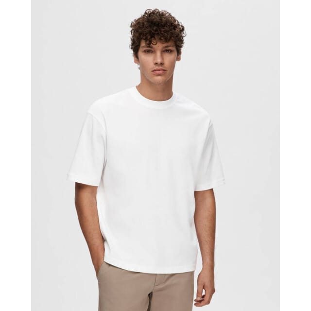 Relaxed fit T-shirt met ronde hals, model 'OSCAR'