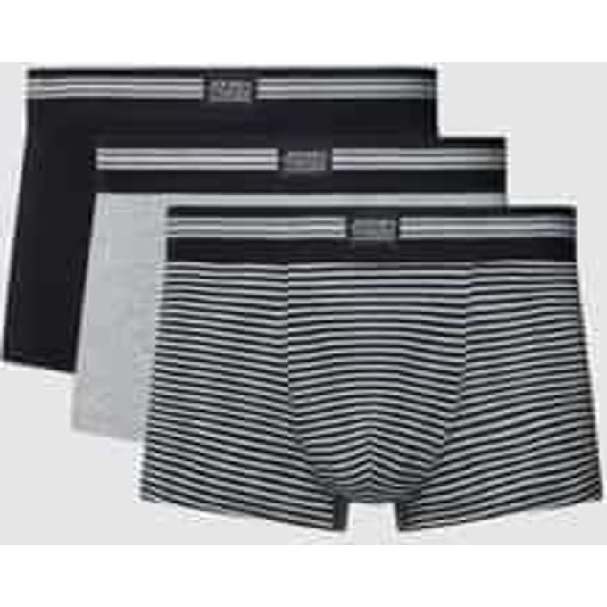 Jockey Boxershorts Cotton Stretch Short Trunk 3P Set van 3