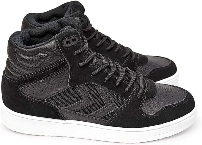 hummel St Power Play Mid Sneakers Heren - Zwart - Maat 42