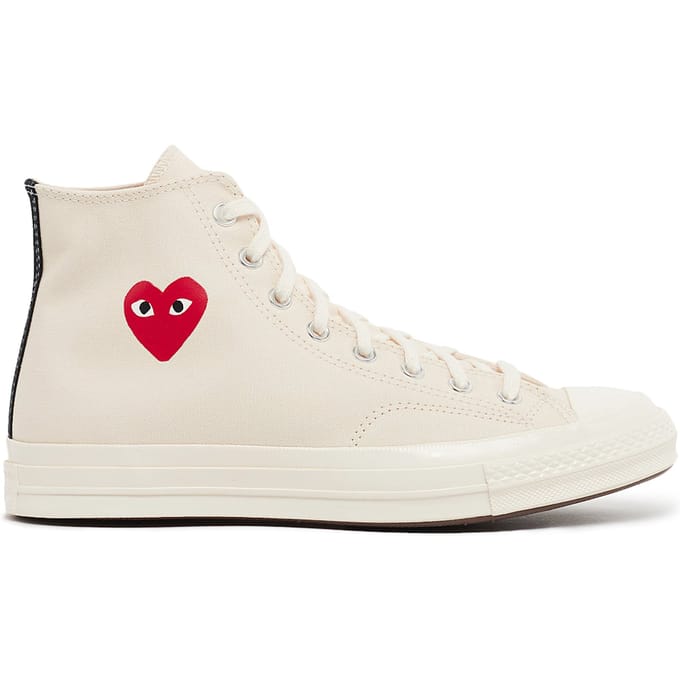 Comme des Garçons PLAY x Converse Chuck 70 Hi-sneakers