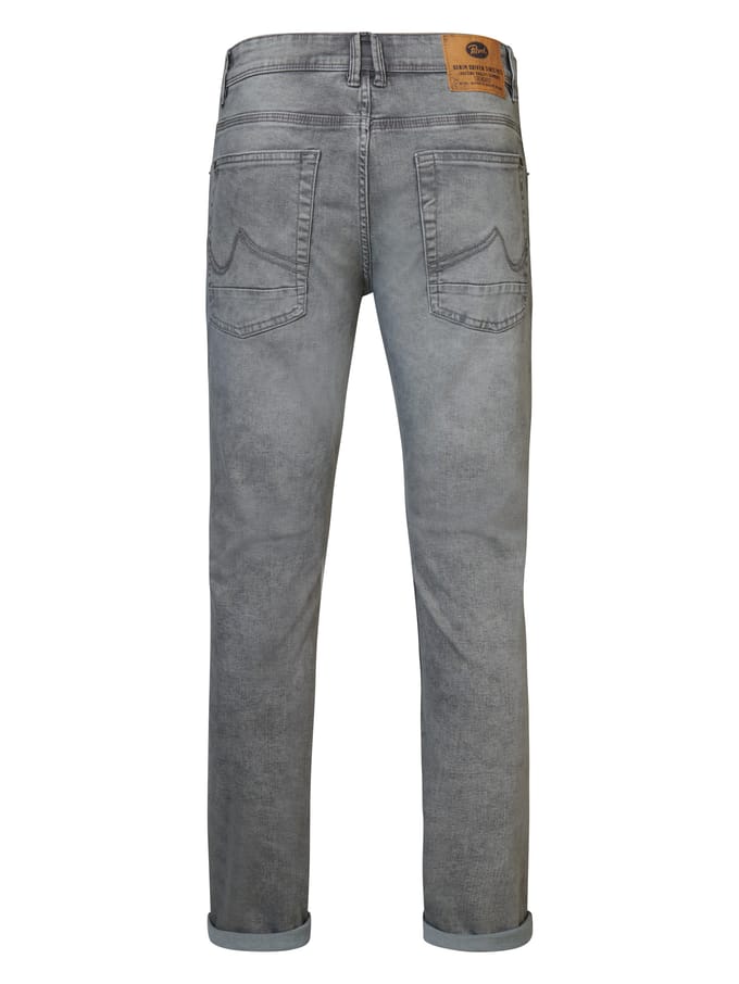 Petrol Industries - Heren Stryker Slim Fit Jeans - Grijs