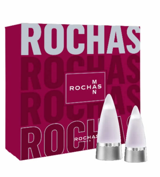 Rochas Man 100ml EDT Spray +50ml EDT Spray