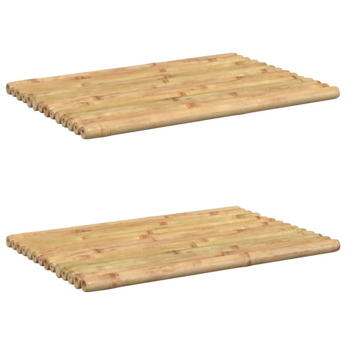 Tapis de bain 2 pièces. 50 x 35 cm Bambou