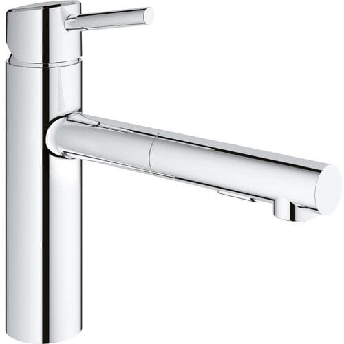 GROHE Concetto Keukenkraan - Medium uitloop - Met uittrekbare handdouche - Chroom