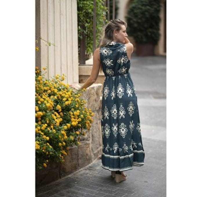 Lange Jurk Isla Bonita By Sigris Lange Midi-Jurk
