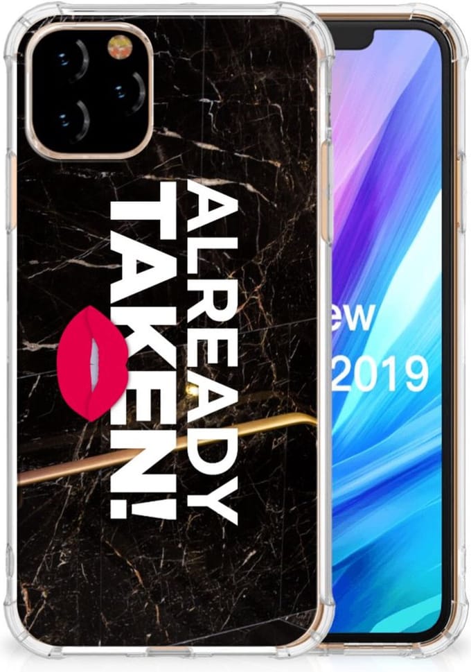 Apple iPhone 11 Pro Telefoonhoesje met tekst Already Taken Black