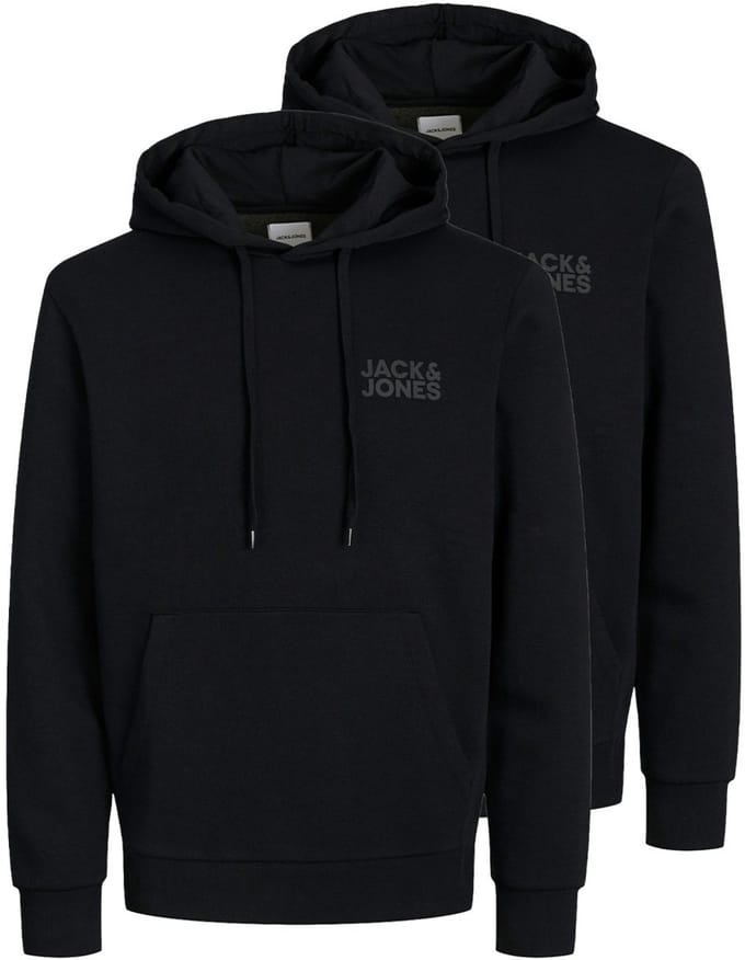 Jack & Jones Heren hoddie 2 pack Corp