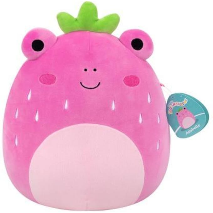 Squishmallows - Medium Plush 30cm Adabelle - Pink Strawberry Frog