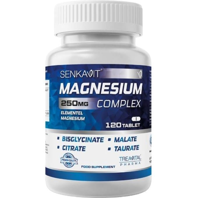 Senkavit Complexe de Magnésium avec Vitamine B6 120 Comprimés 1 PC