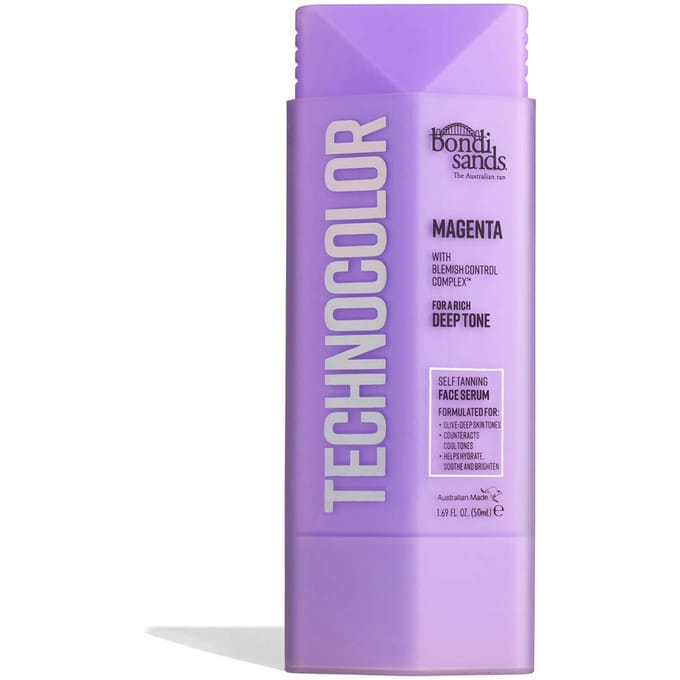 Bondi Sands Technocolor Magenta Face Self Tan Serum - Magenta 30 ml