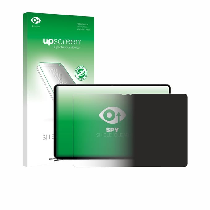 upscreen - privacy screenprotector voor VALE V12X LTE-8128 12.6" - Folie Beschermfolie Blauwlichtfilter