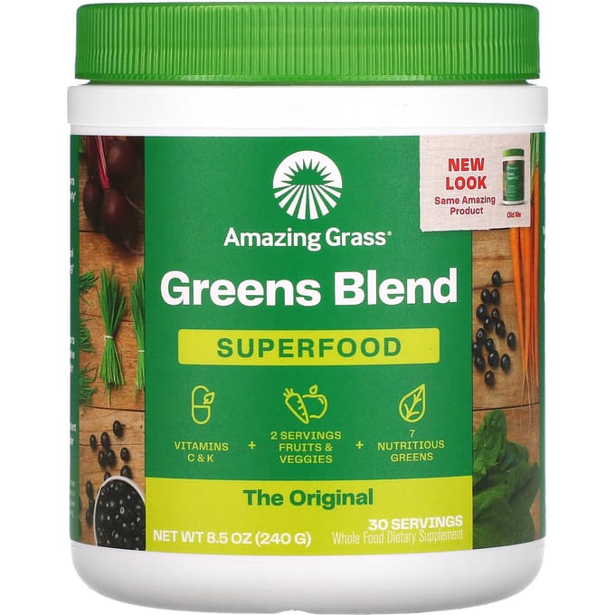 Amazing Grass, Groentemix, Superfood, Origineel, 240 g (8,5 oz)