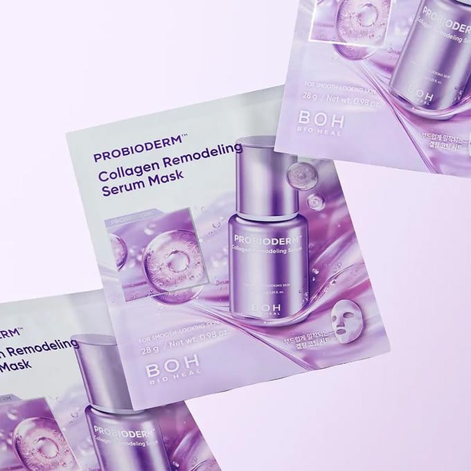 [BIO HEAL BOH] Masque Sérum Remodelant Collagène Probioderm 28g*6EA 1EA white