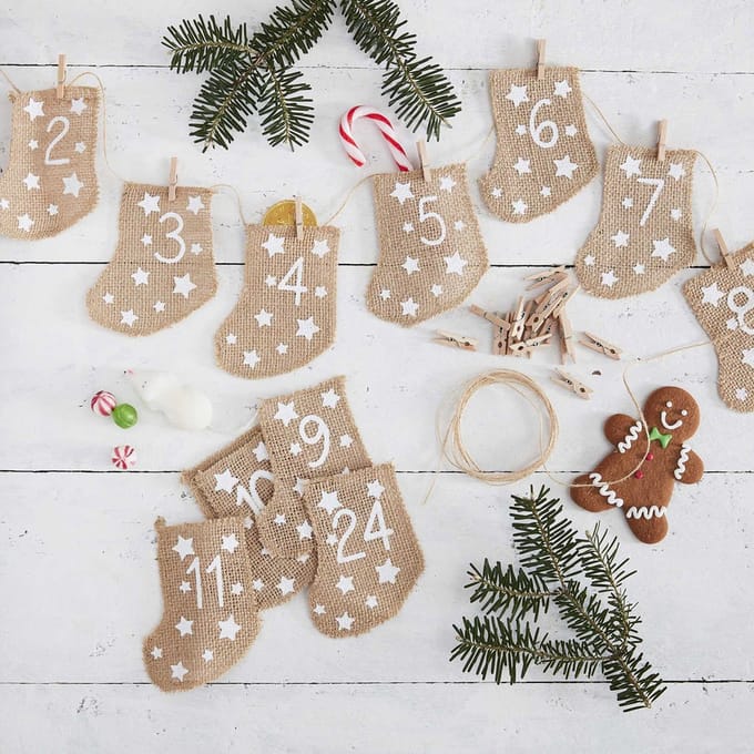Ginger Ray - Let it Snow - Advent slinger
