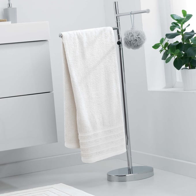 Handoeken 70x130cm kleur naturel 100% katoen