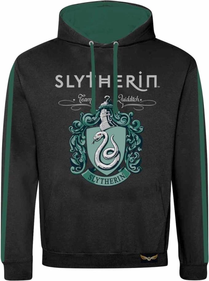 Harry Potter Slytherin Heren Trui met capuchon - meerkleurig - S