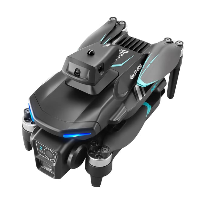 Afstandsbediening drone, 2.4G WIFI FPV mini drone met dubbele camera 6K opvouwbare headless quadcopter 4K Dual Camera 1 Battery