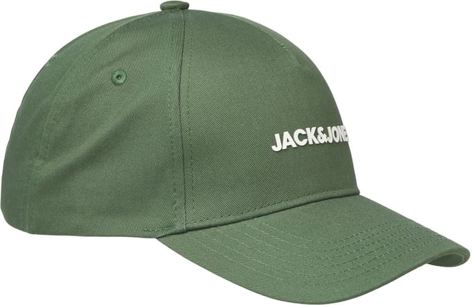 Jack & Jones heren pet vest baseball groen