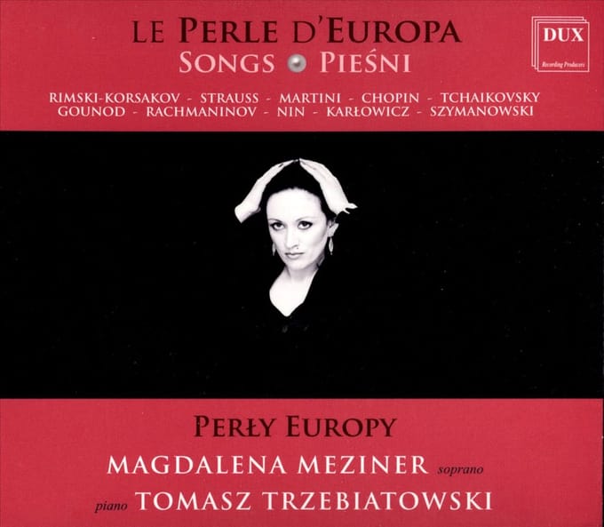 Magdalena Meziner: Soprano Tomasz - Le Perle D'europa, Songs