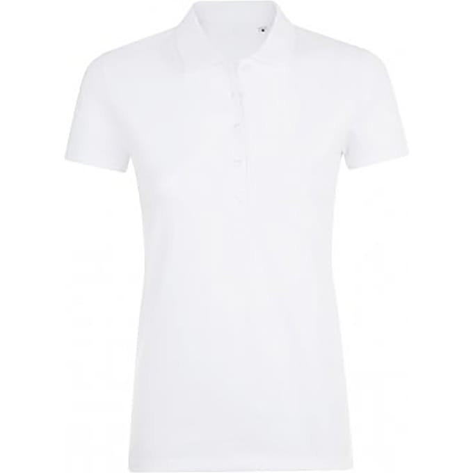 SOLS Dames/dames Phoenix Phoenix Polo met Korte Mouwen (Wit)