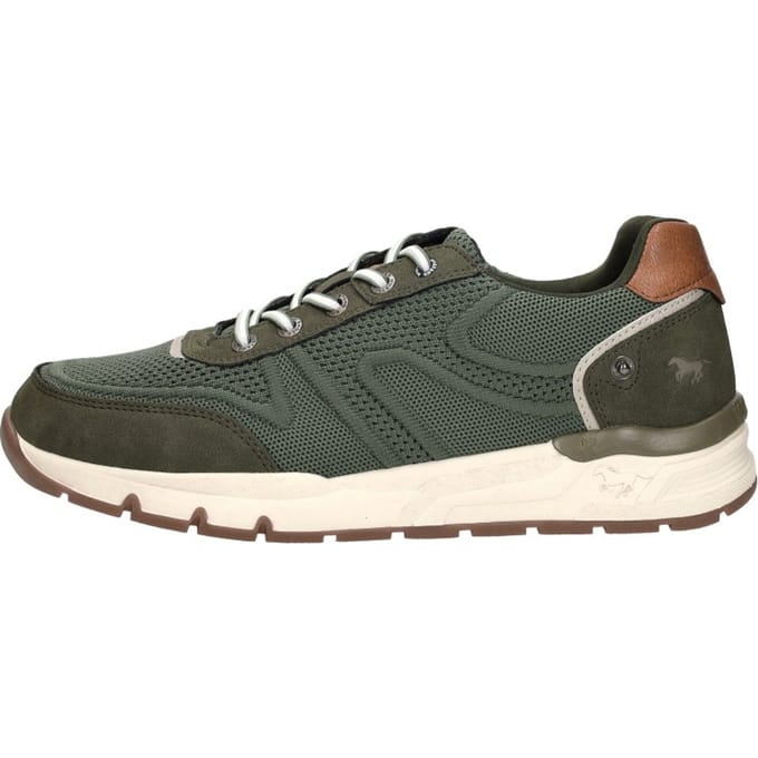 Mustang Schoenen - Schoenen - Heren - 43 - Khaky - Polyester - 15M0051005