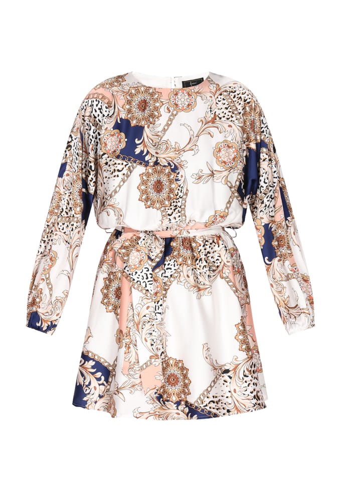 Faina jurk Dames blauw