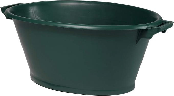 Grote Ovale Emmer 70 Liter - Sterk Kunststof - Canada Groen