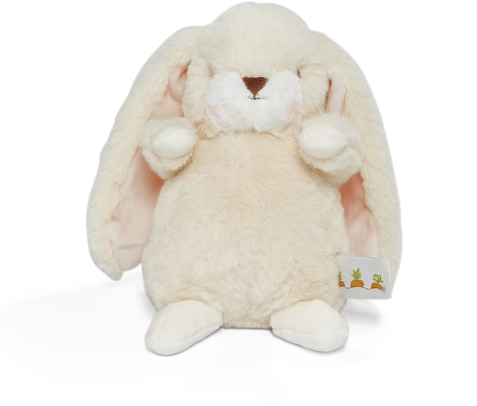 Bunnies By The Bay Nibble Konijn - Knuffeldier - Geborduurde details - 20 cm - Creme