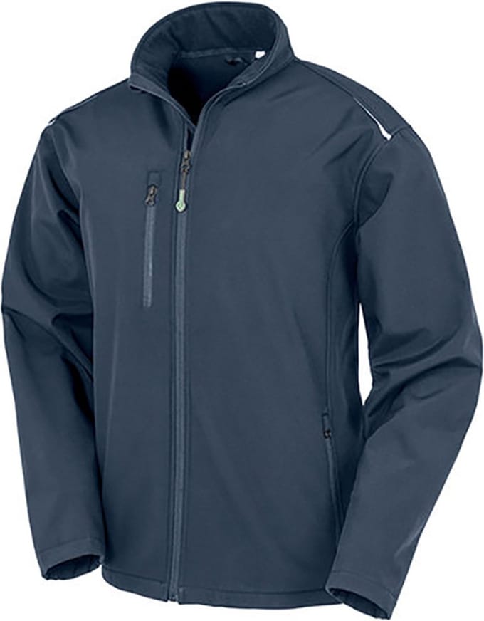 Result Recycled 3-Layer Printable Softshell Jacket RT900 - Navy - XXL