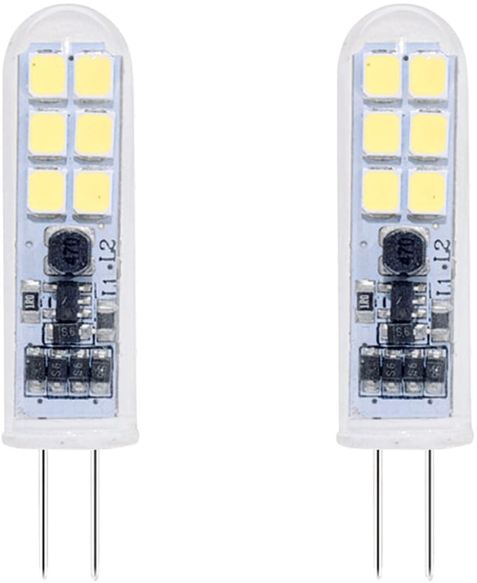 Modee LED Lamp G4 - 2W 4000K 190 LM 12V - LED Lamp insteek - Wit Licht - 2 stuks