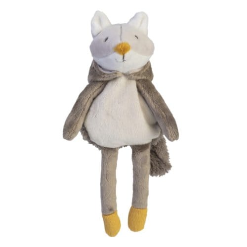 Happy horse knuffel vos forester met rammelaar, formaat 28 cm.