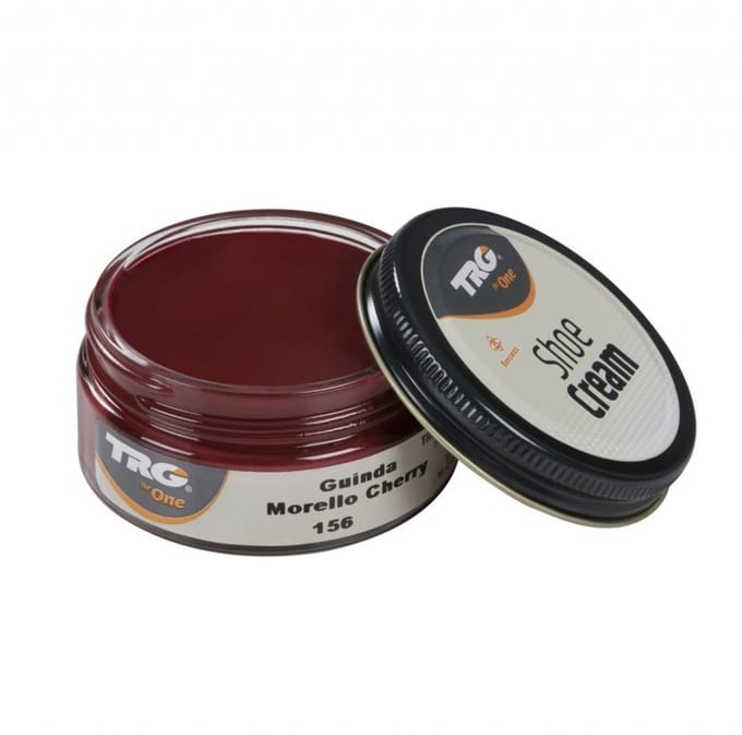 TRG - schoencrème met bijenwas - morello cherry - 50 ml