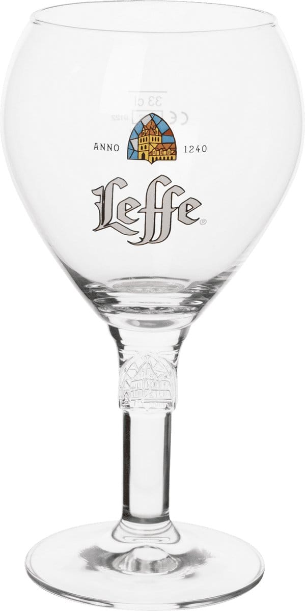 Leffe Bierglas 33 cl / 330 ml, Giftbox | Bierglazen voor Speciaalbier | Glas | Voor Thuis en Horeca