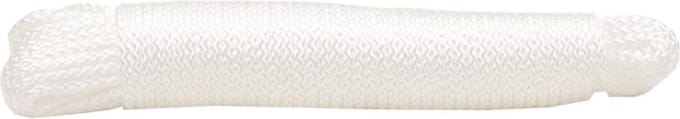 Kelfort Nylonkoord wit gevlochten 20m 4mm