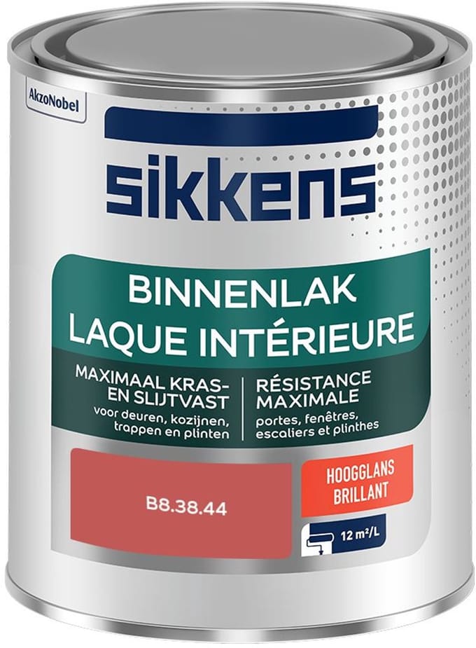 Sikkens - Binnenlak Hoogglans - B8.38.44 - Mengverf - 750 Ml