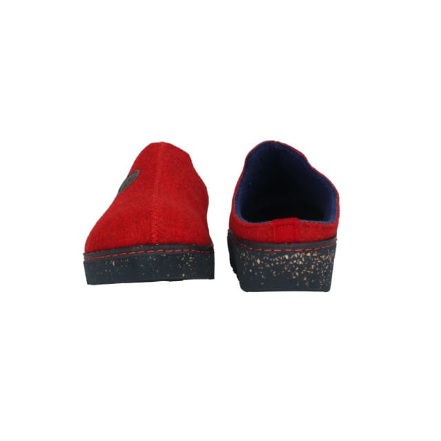 Rohde Foggia-D - dames slof - Rood - maat 42 (EU) 8 (UK)