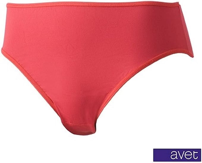 Avet dames slip 3290 heup model. - Rood - M - 2 stuks
