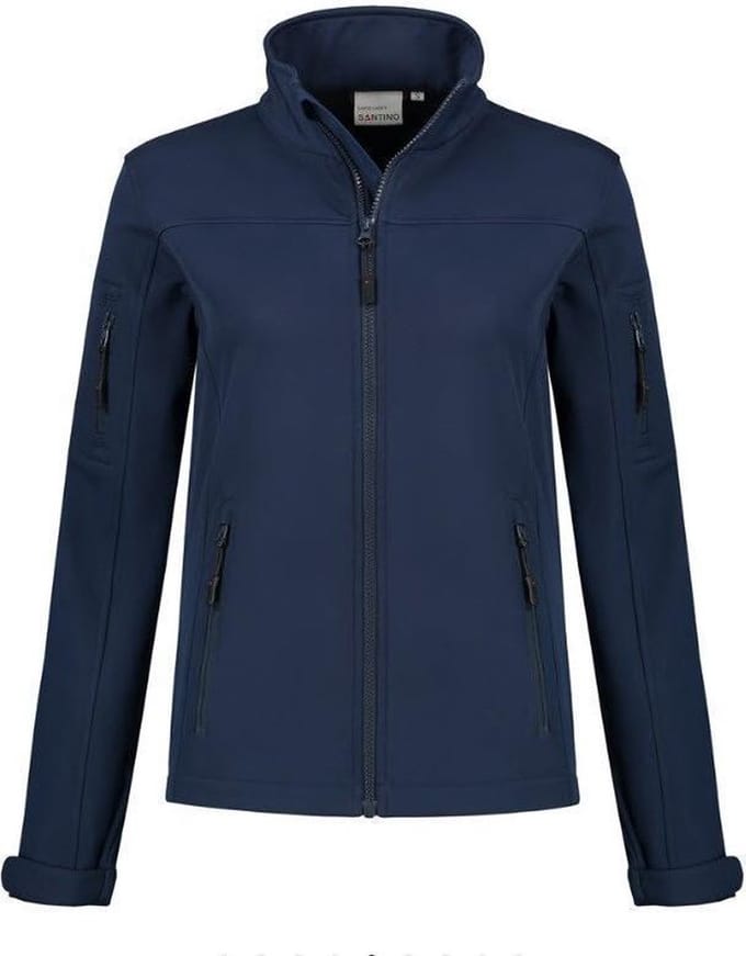 Santino Santo Dames Softshell stretch - Marine - M